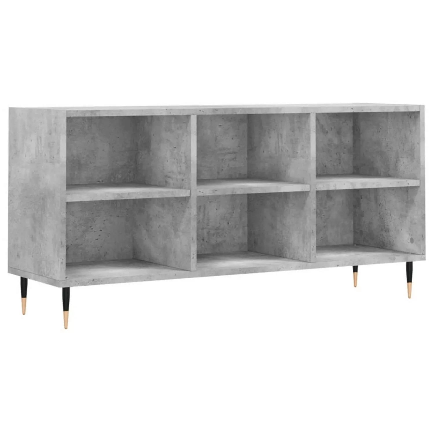 VidaXL TV-Schrank Betongrau 103,5x30x50 cm Holzwerkstoff  Modell 1 günstig online kaufen