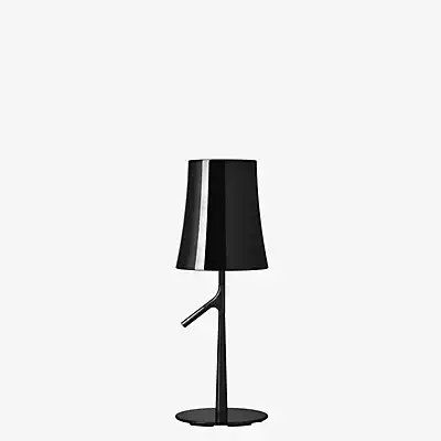 Foscarini Birdie Tischleuchte LED, graphit - 49 cm günstig online kaufen