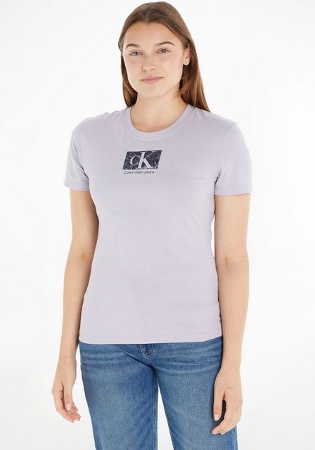 Calvin Klein Jeans T-Shirt PRINTED BOX SLIM TEE günstig online kaufen