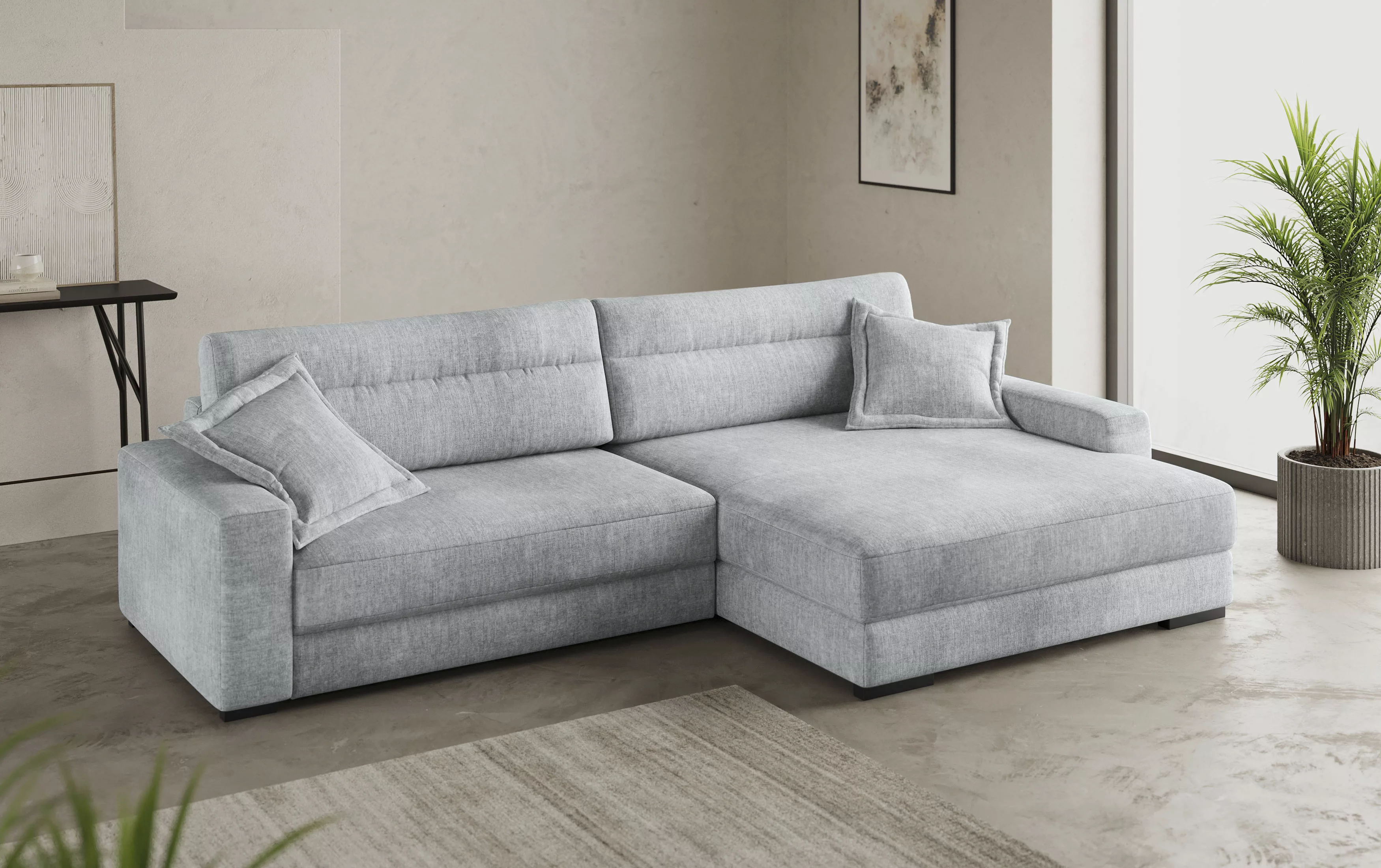 Mr. Couch Ecksofa "Marcello DuraFlex L-Form", EasyBett, Bettkasten, Kaltsch günstig online kaufen