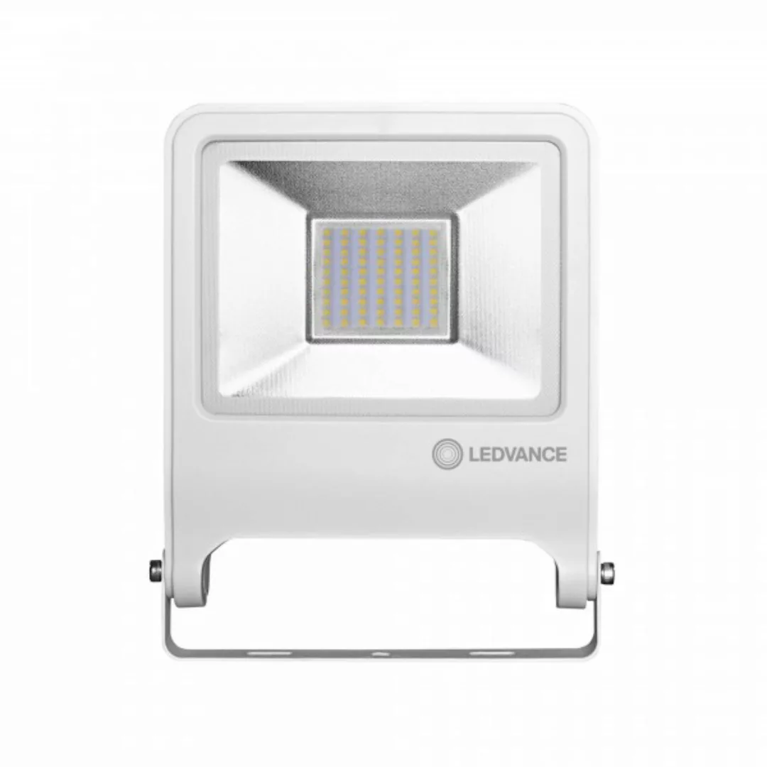 LEDVANCE ENDURA FLOOD 50 W LED Wandstrahler Warmweiß 24,5 cm Aluminium Weiß günstig online kaufen