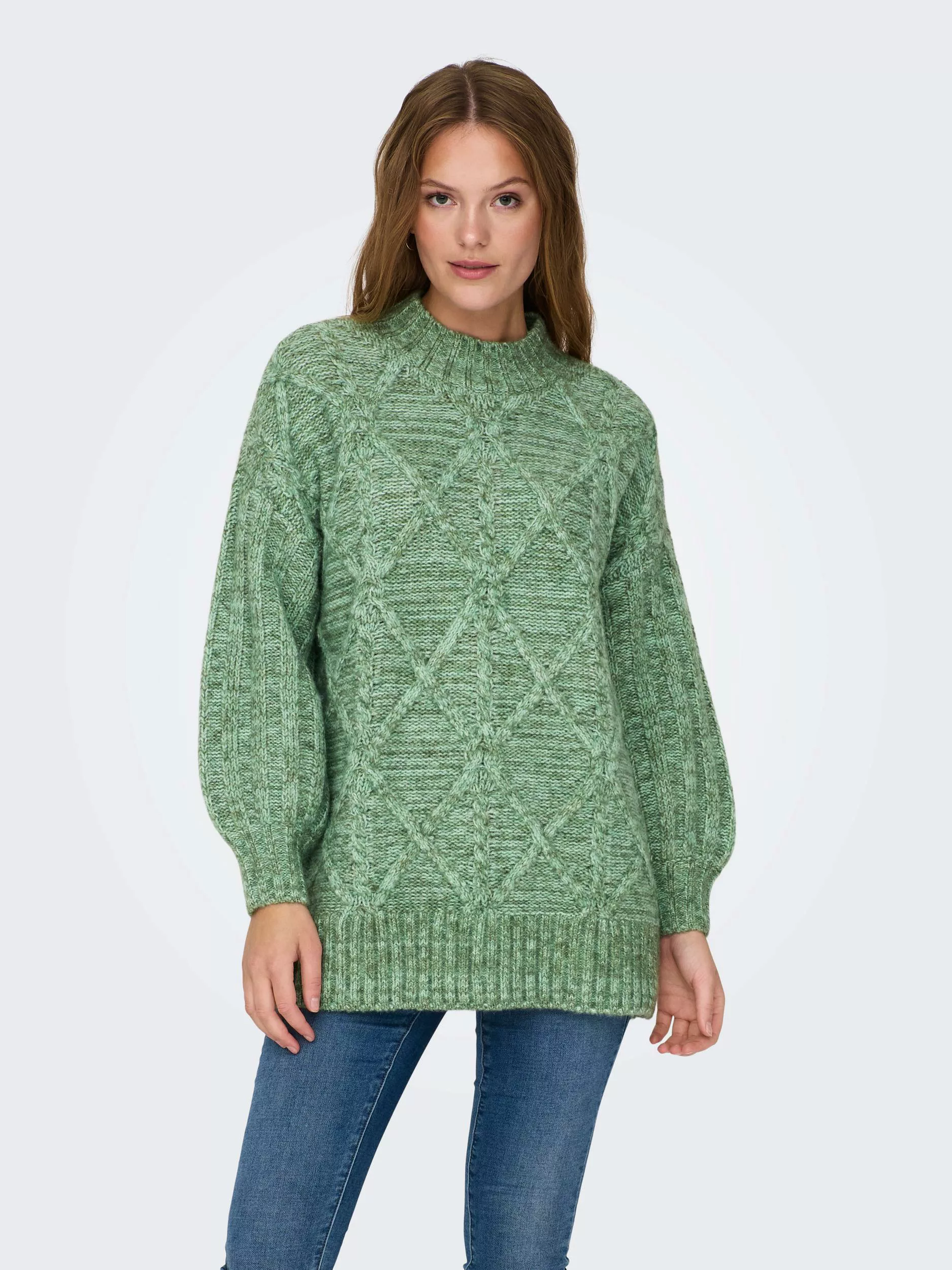 ONLY Stehkragenpullover SAGE LIFE (1-tlg) Plain/ohne Details günstig online kaufen