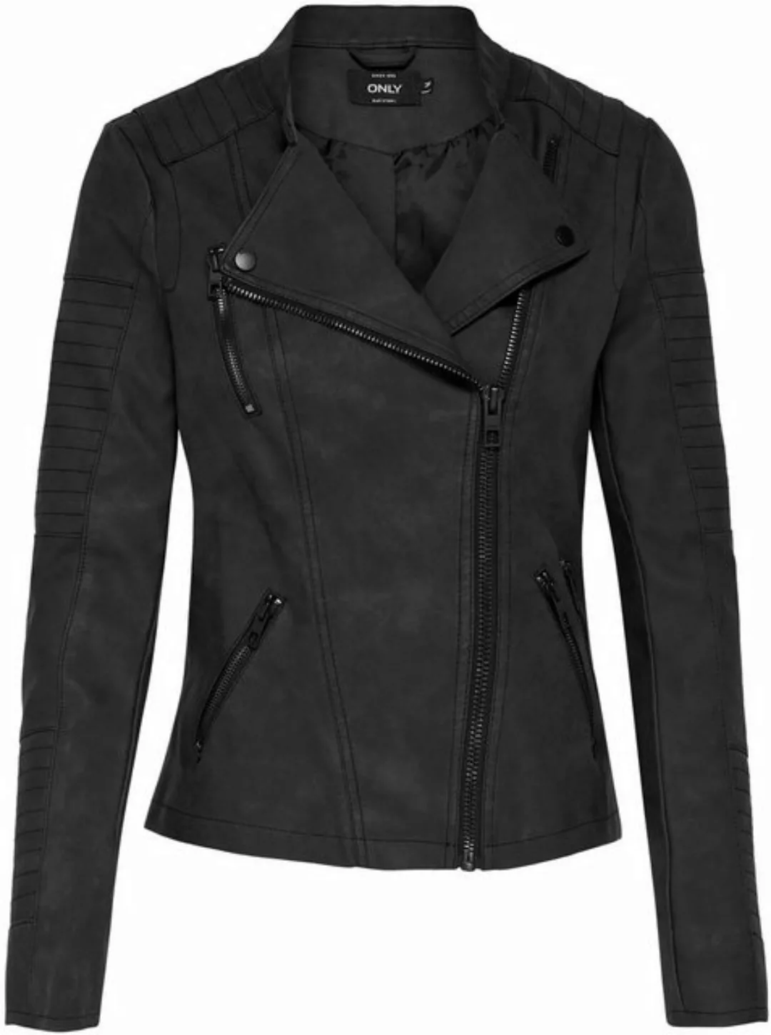 ONLY Lederimitatjacke ONLAVA FAUX LEATHER BIKER OTW NOOS mit Biker-Details günstig online kaufen