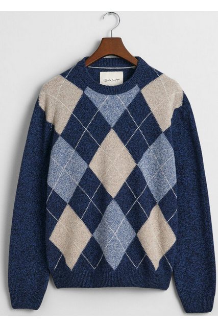 Gant Strickpullover Pullover Argyle günstig online kaufen