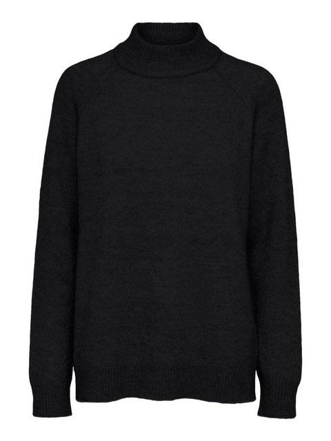 SELECTED Alpakamix Pullover Damen Schwarz günstig online kaufen