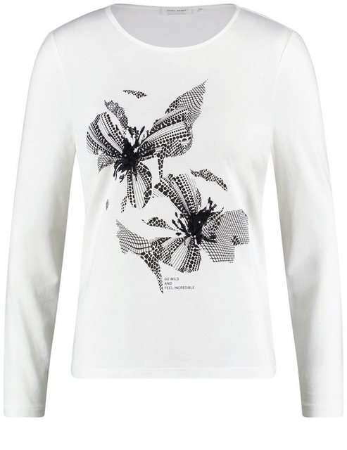 GERRY WEBER Langarmshirt Langarmshirt mit Frontprint günstig online kaufen