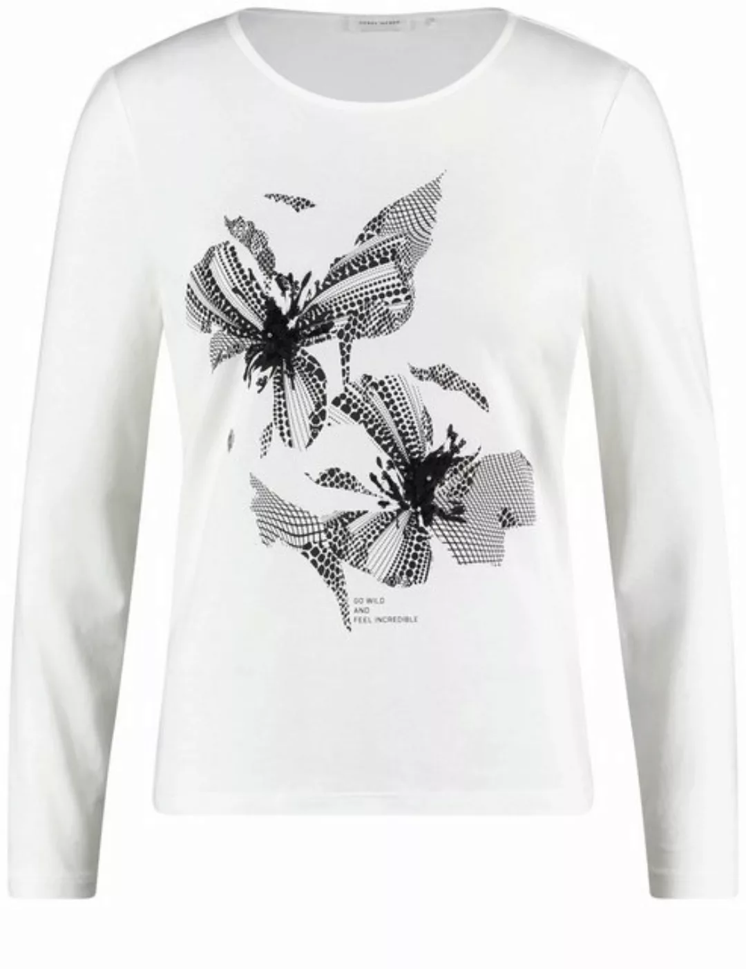 GERRY WEBER Langarmshirt Langarmshirt mit Frontprint günstig online kaufen