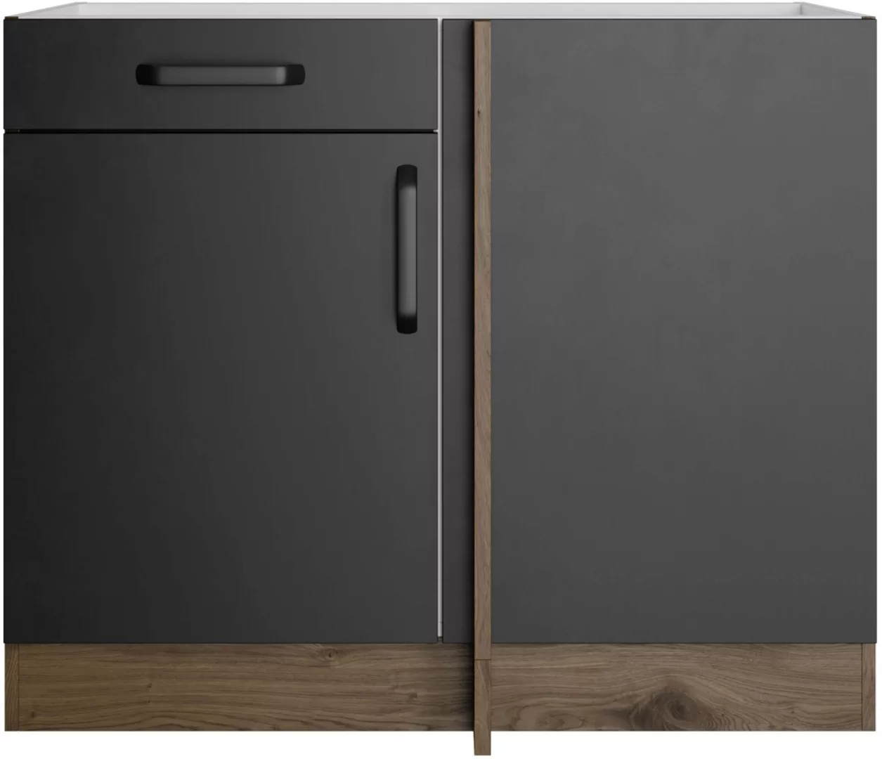 wiho Küchen Eckunterschrank "Elba", Breite: 110 cm, mit Schubkasten und zus günstig online kaufen
