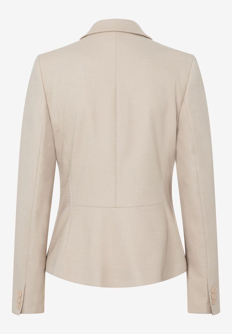 Struktur-Blazer, beige, Frühjahrs-Kollektion günstig online kaufen