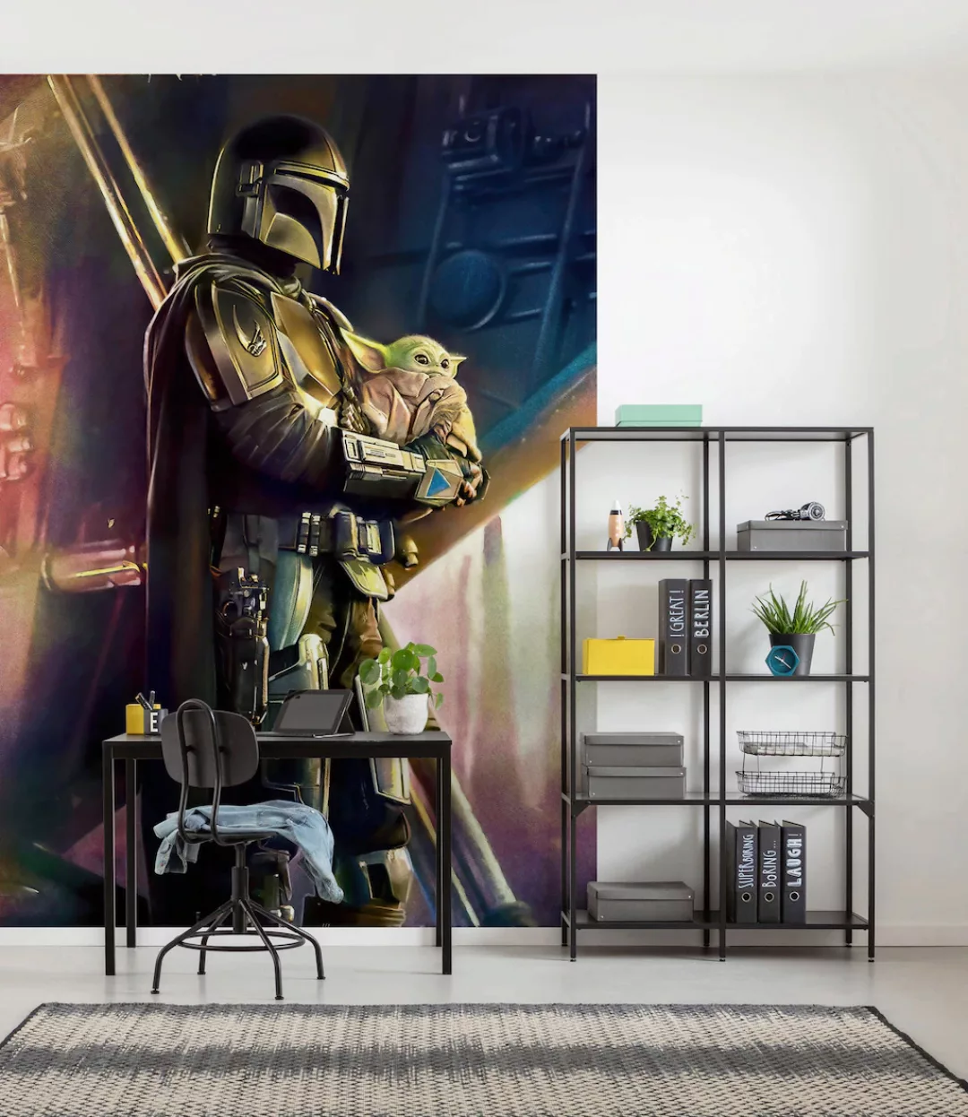 Komar Vliestapete »Mandalorian Savior«, 200x280 cm (Breite x Höhe) günstig online kaufen