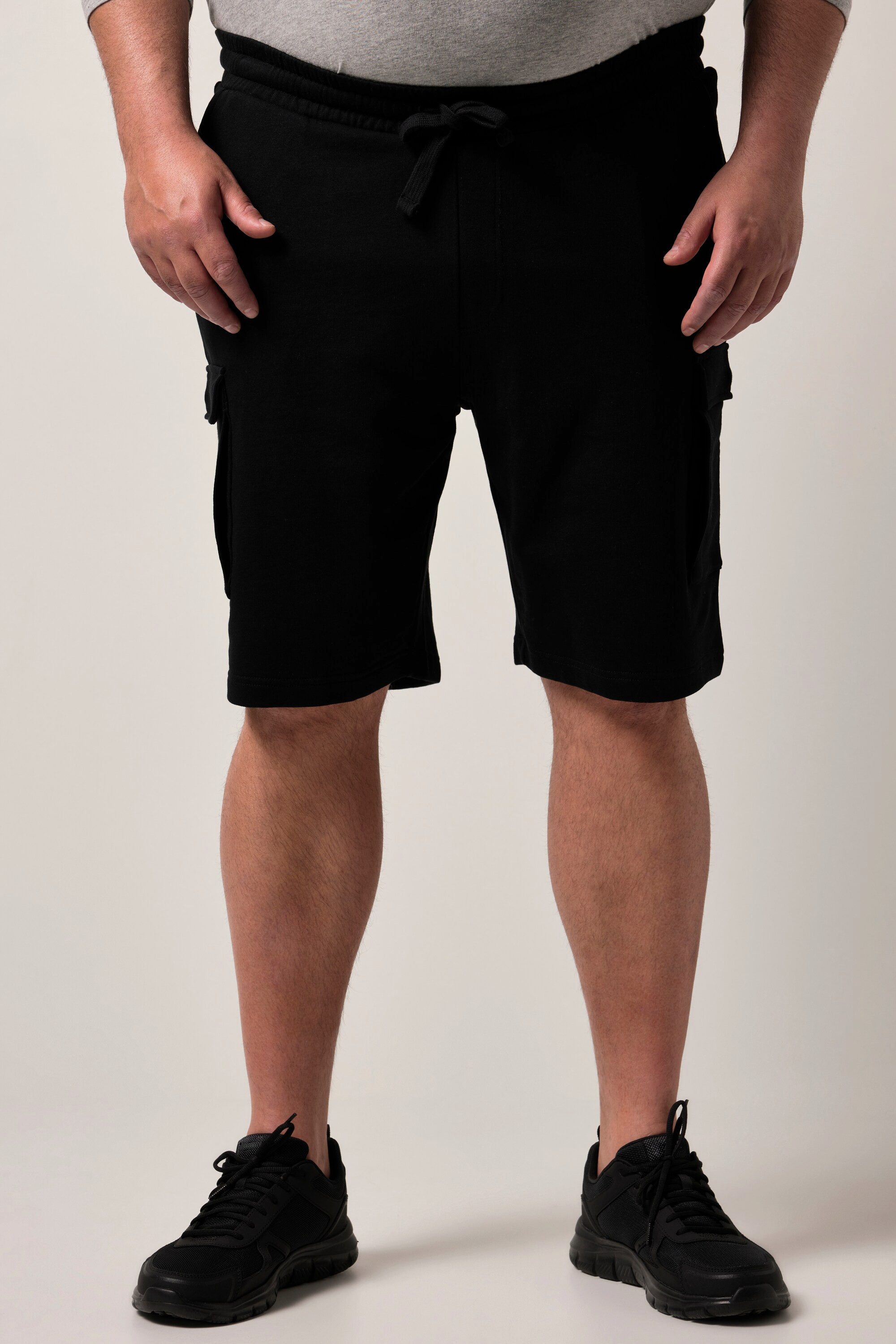 Men Plus Bermudas Men+ Cargo-Sweatbermuda Bauchfit günstig online kaufen