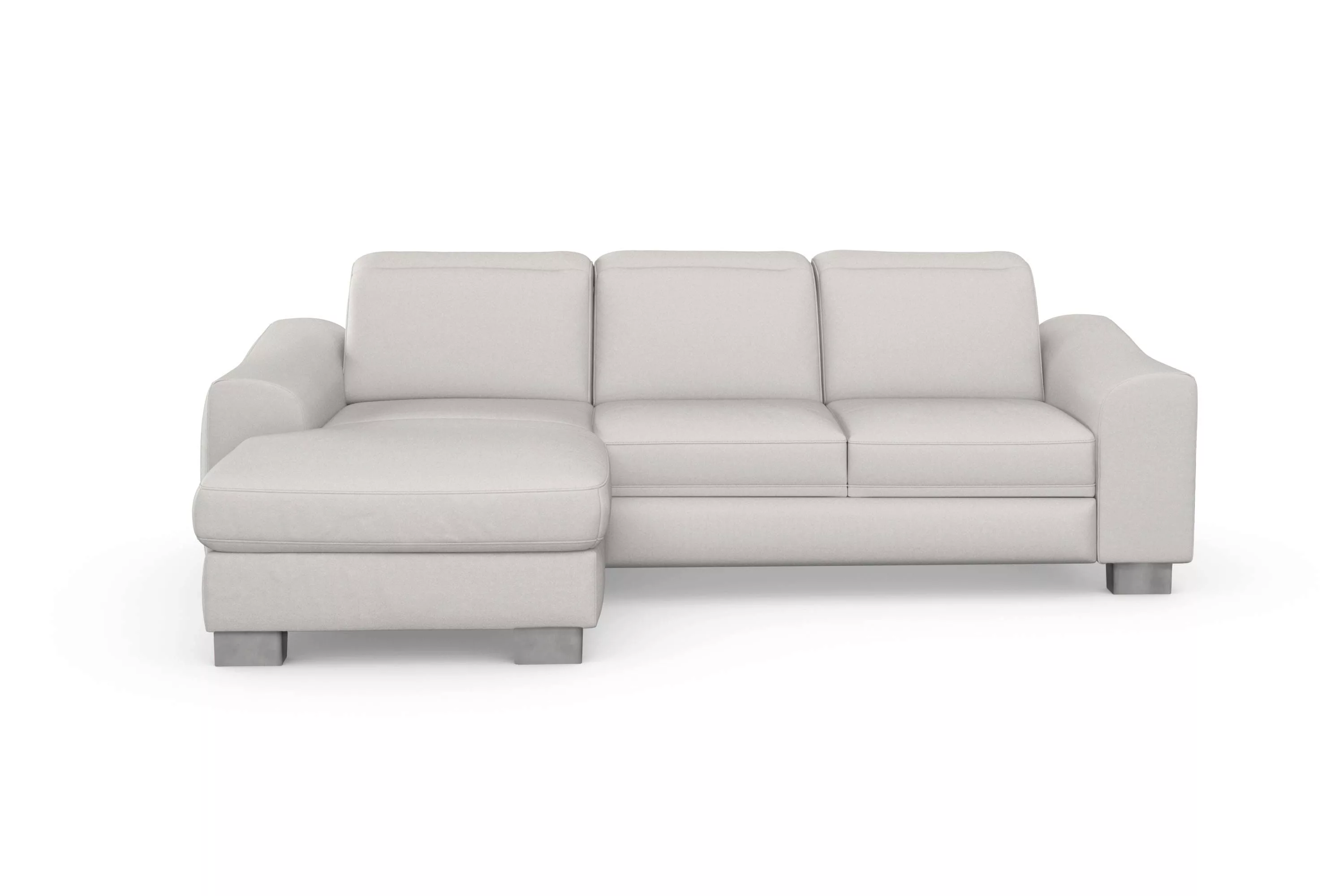 sit&more Ecksofa »Dundee L-Form«, mit Federkern und Edelstahlfüßen, wahlwei günstig online kaufen