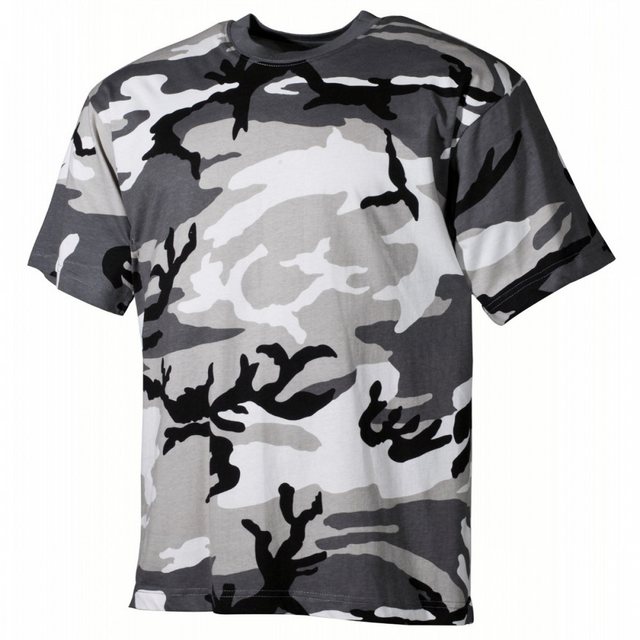 MFH T-Shirt MFH US Tarn T-Shirt, halbarm, 160g/m² - Army T-Shirt. günstig online kaufen