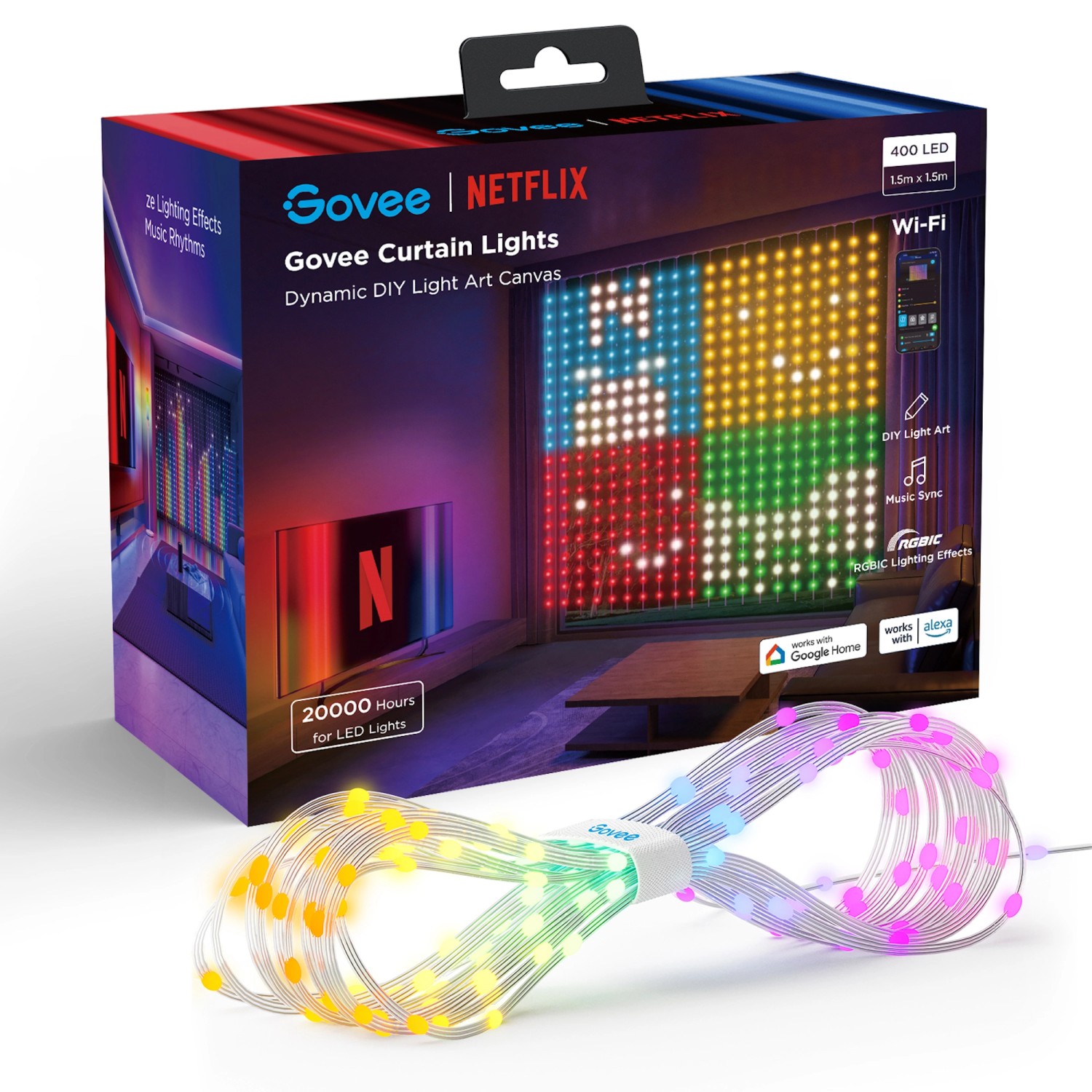 Govee X Netflix Gardinenleuchte H70BC günstig online kaufen