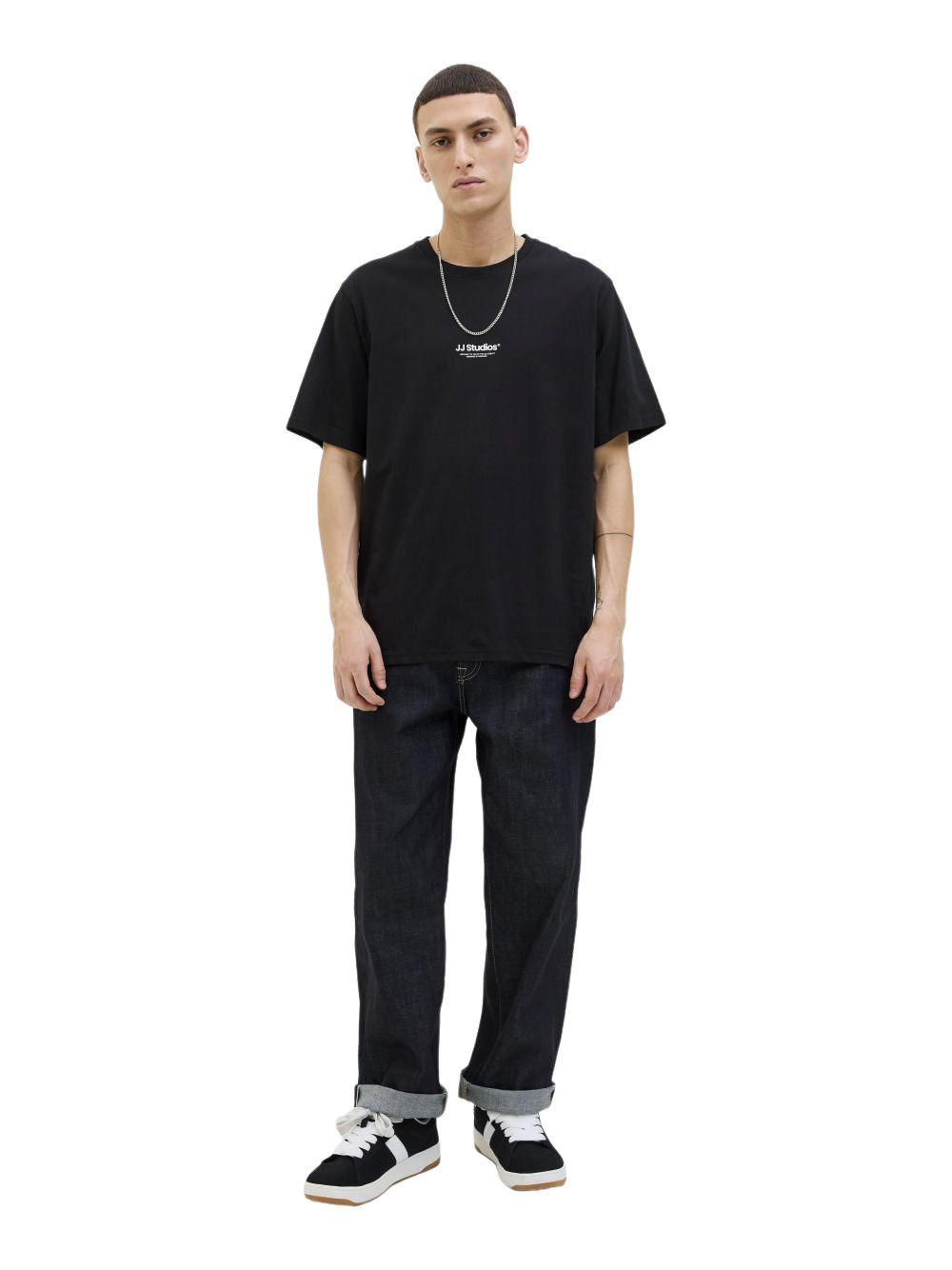 Jack & Jones Herren Rundhals T-Shirt JJESOHO TEE SS CREW NECK - Relaxed Fit günstig online kaufen