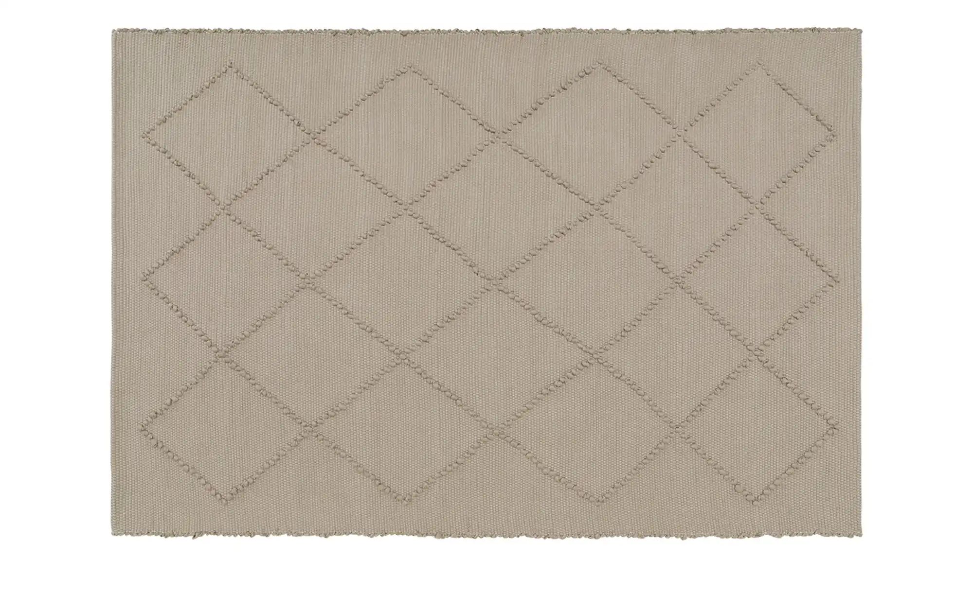URBANARA Webteppich  Cadavalho ¦ beige ¦ Synthetische Fasern ¦ Maße (cm): B günstig online kaufen