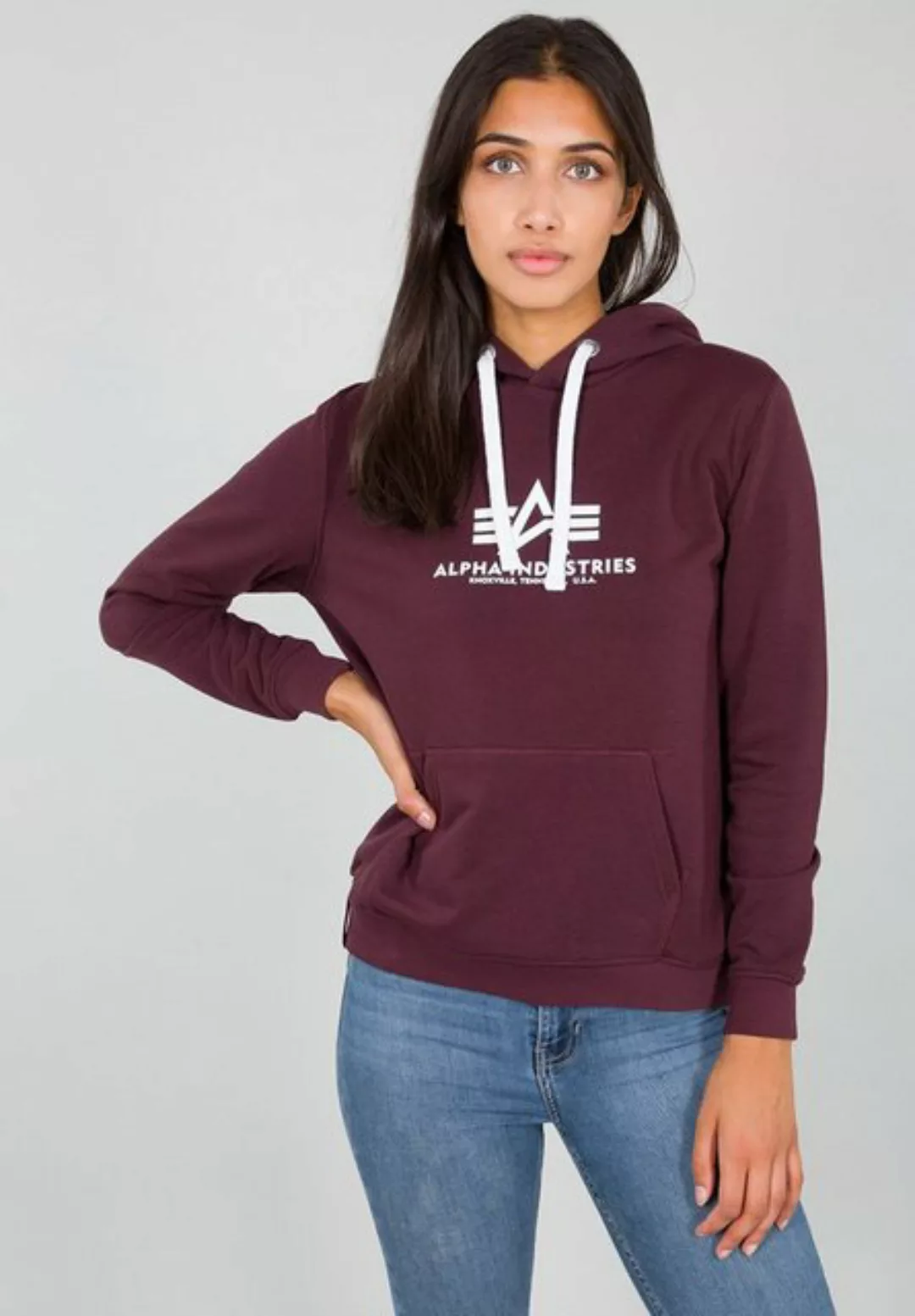 Alpha Industries Hoodie "Alpha Industries Women - Hoodies New Basic Hoodie günstig online kaufen