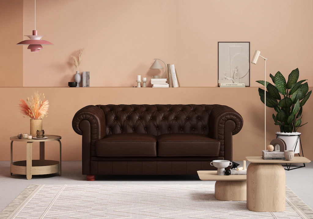 Max Winzer® Chesterfield-Sofa »Kent« günstig online kaufen