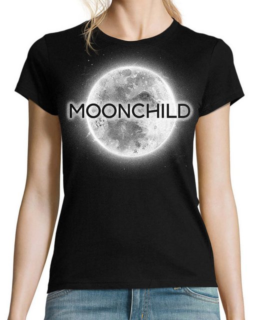 Youth Designz Print-Shirt Moonchild Damen T-Shirt mit lustigen Logo für Dam günstig online kaufen