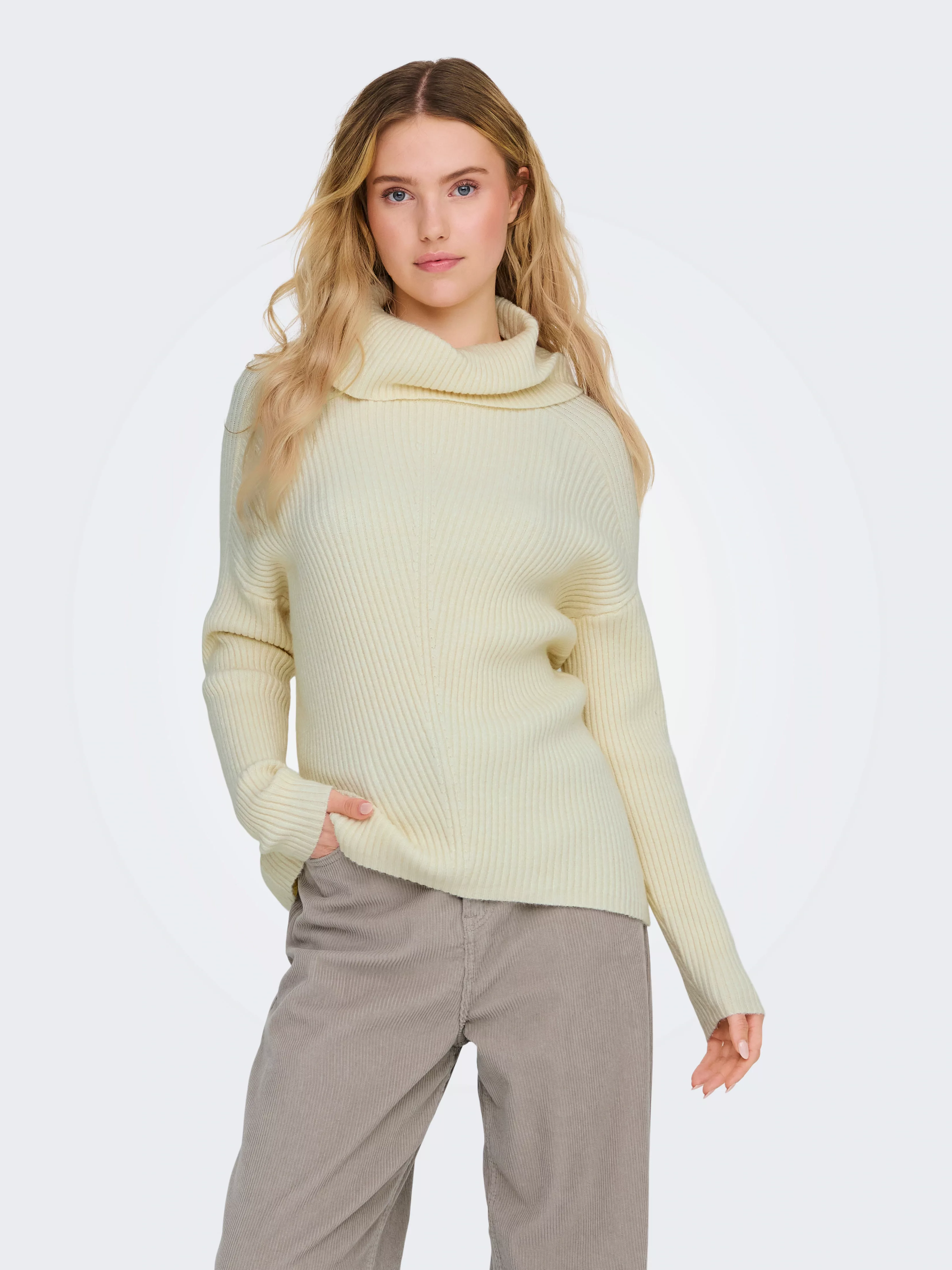 ONLY Rollkragenpullover ONLKATIA LS SADDLE ROLL NECK CC KNT günstig online kaufen