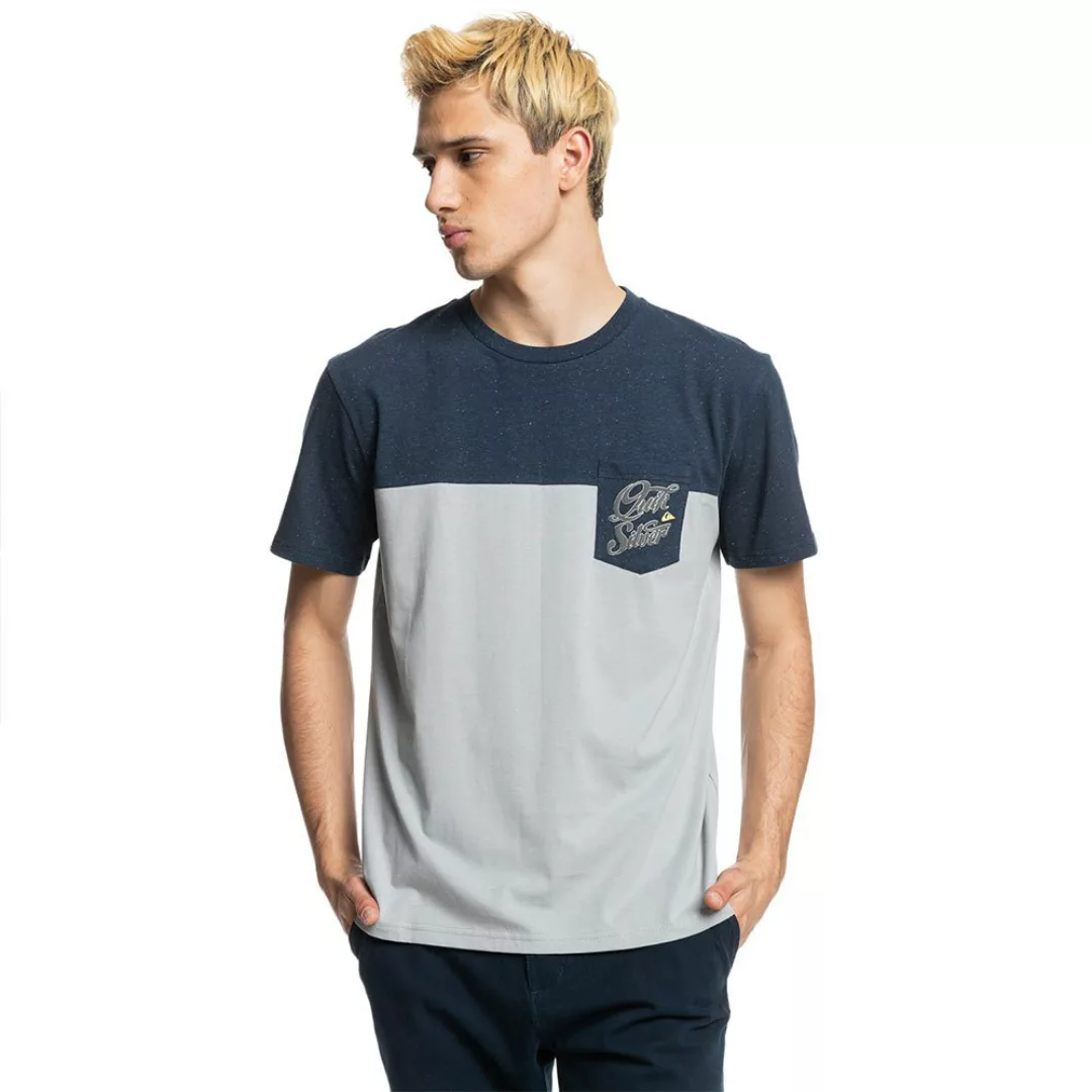 Quiksilver Molene Kurzärmeliges T-shirt S Sleet günstig online kaufen