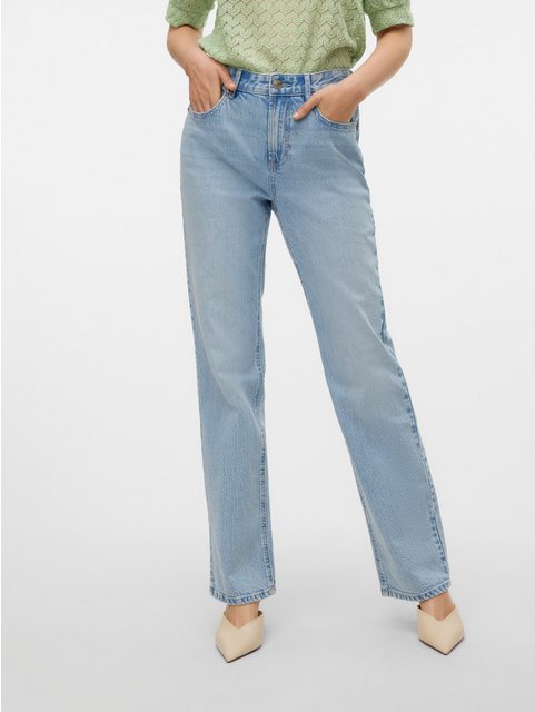 Vero Moda Straight-Jeans VMTESSA HR STRAIGHT JEANS LI3010 GA NOOS günstig online kaufen