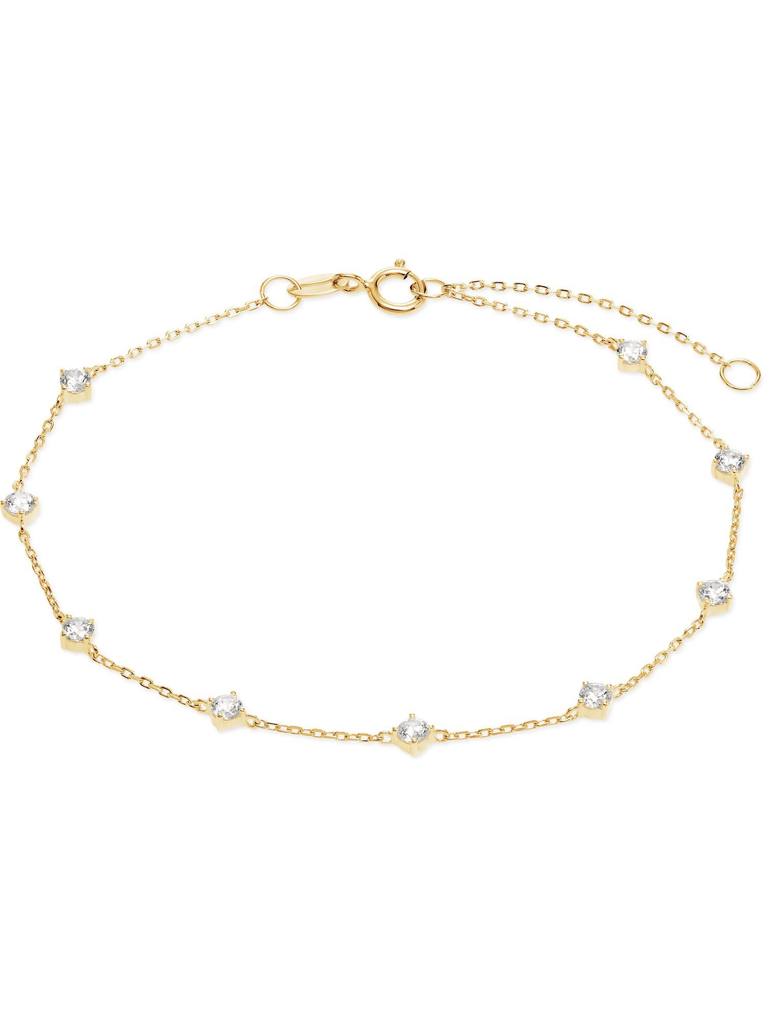 FAVS Silberarmband FAVS Damen-Armband 375er Gelbgold günstig online kaufen