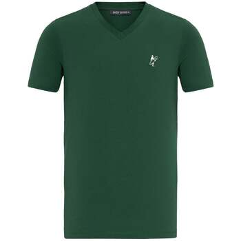 Jacey Quinn  T-Shirts & Poloshirts Diggory Regular Fit V-Neck T-shirt günstig online kaufen