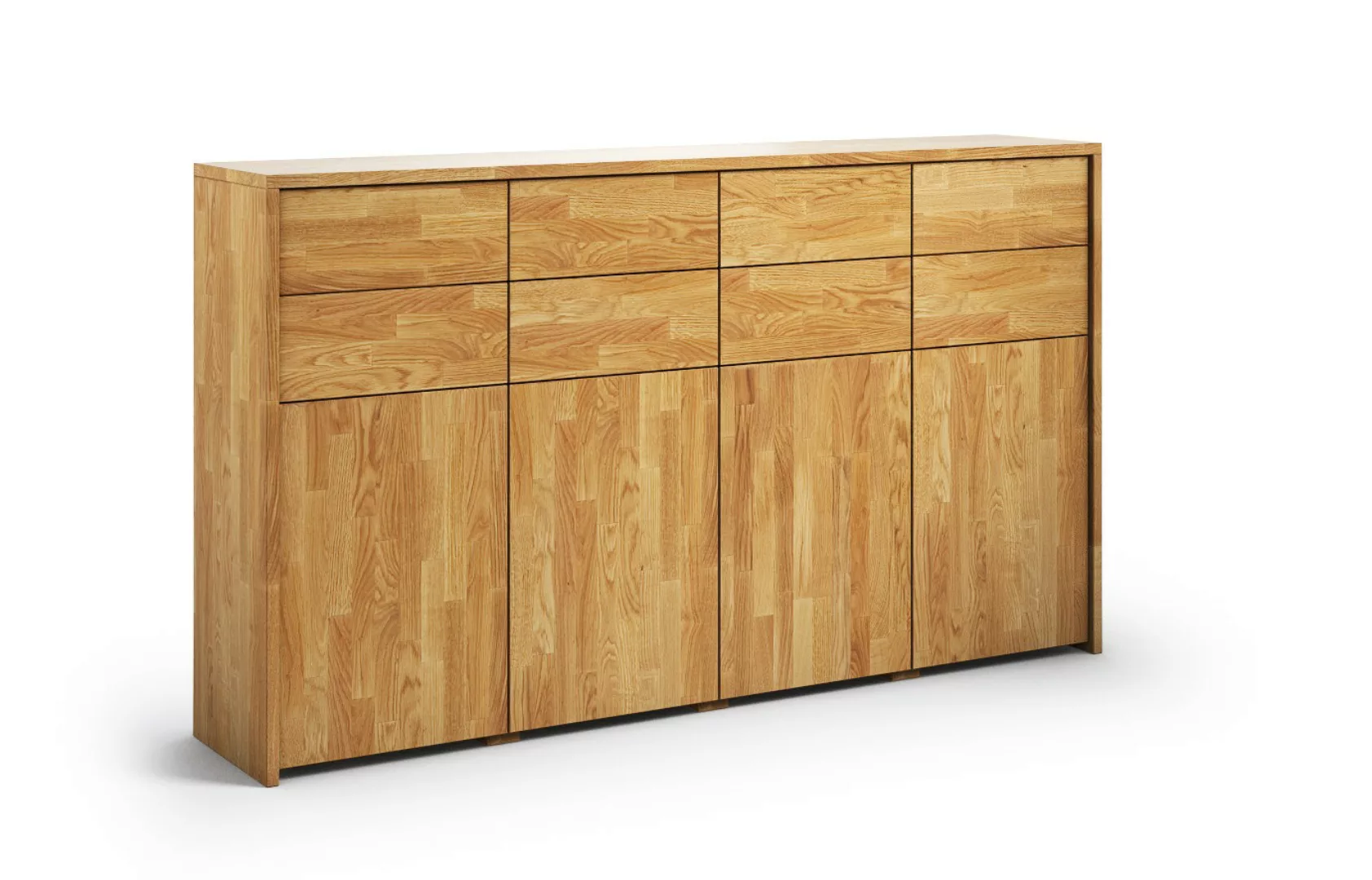 Sideboard Nassau aus Eiche rustikal günstig online kaufen