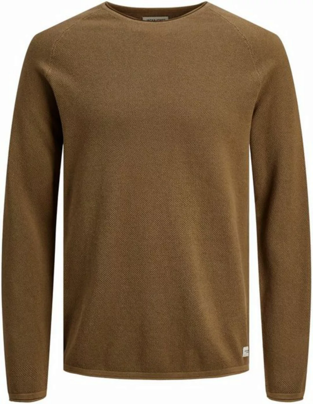 Jack & Jones Rundhalspullover JJEHILL KNIT CREW NECK NOOS aus Strukturstric günstig online kaufen