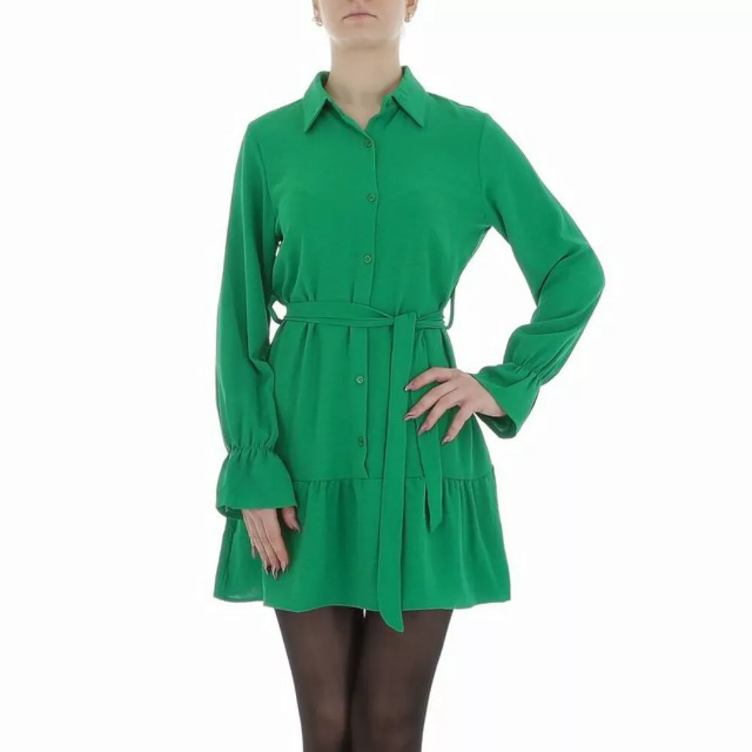 Ital-Design Minikleid Damen Party & Clubwear (85764928) Volants Chiffon Cri günstig online kaufen
