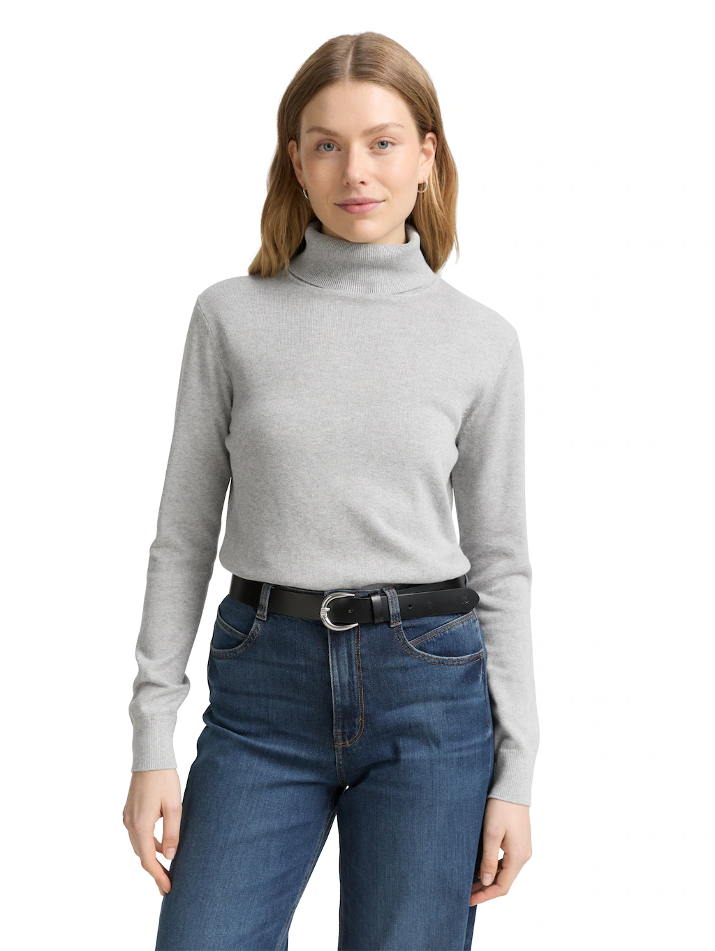 TOM TAILOR Rollkragenpullover, mit Rippbündchen günstig online kaufen