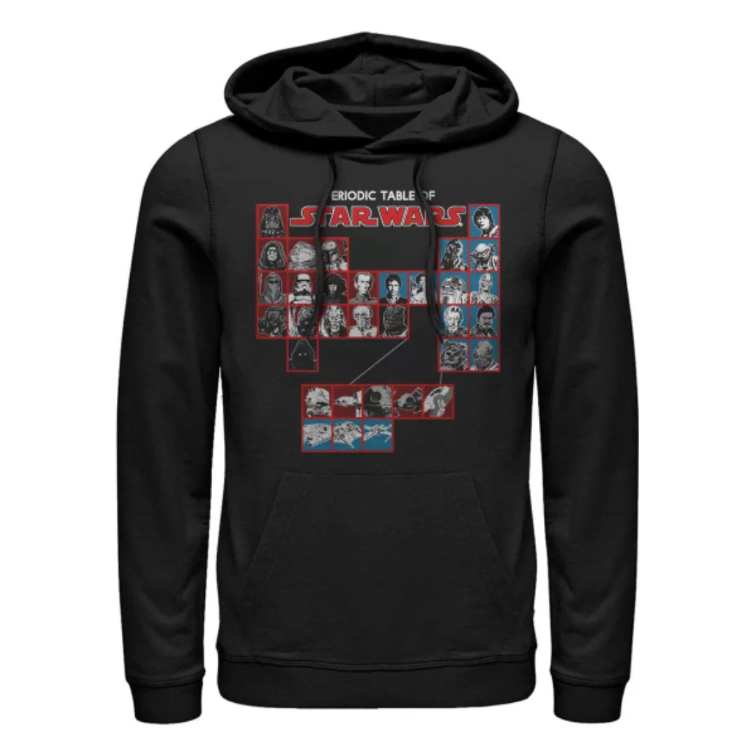 Star Wars - Gruppe Hero Chart - Unisex Hoodie günstig online kaufen