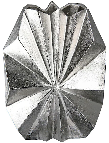 GILDE Dekovase "Vase Rayons, aus Aluminium", (1 St.), mit Filzgleitern günstig online kaufen