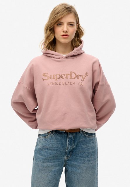 Superdry Kapuzensweatshirt VENUE METALLIC RELAXED HOOD günstig online kaufen