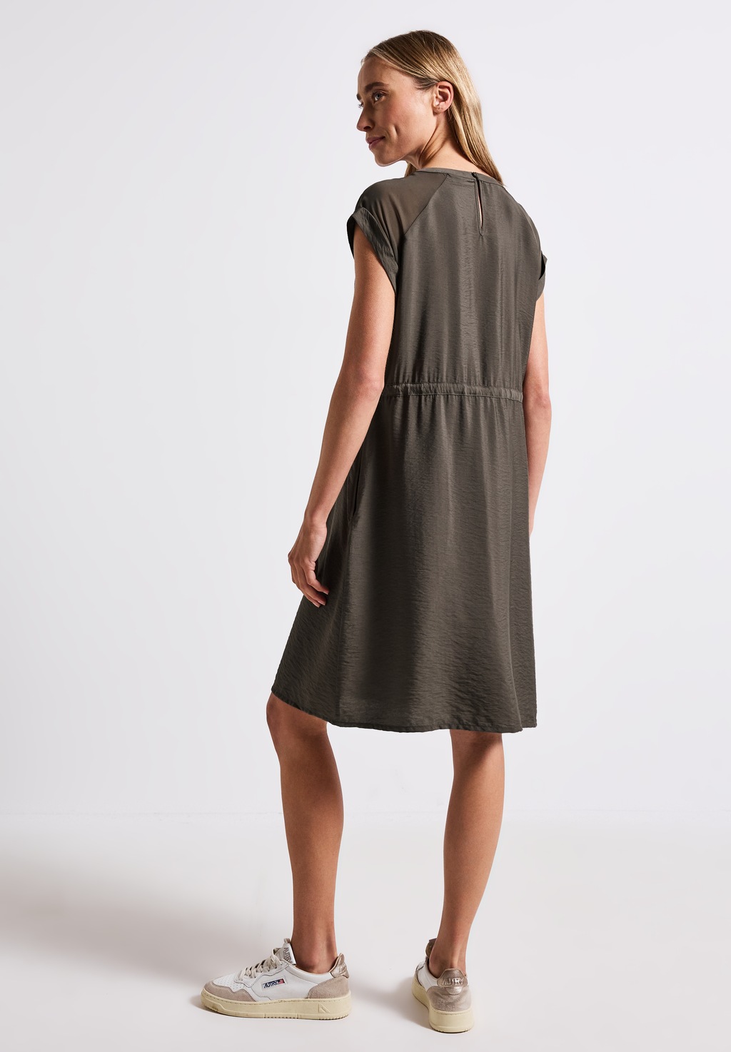 STREET ONE Sommerkleid, in Unifarbe günstig online kaufen