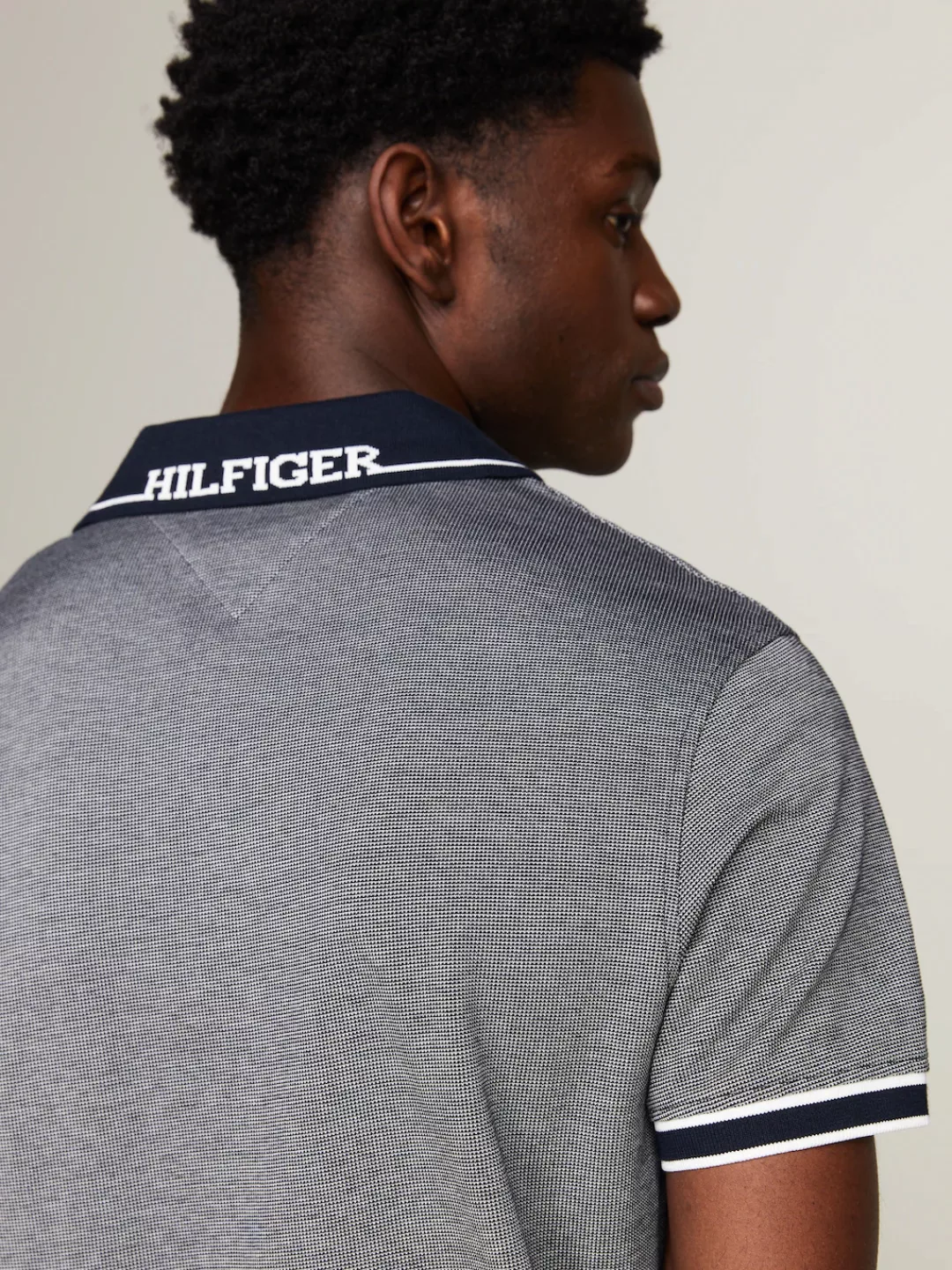 Tommy Hilfiger Poloshirt MONOTYPE OXFORD COLLAR REG POLO günstig online kaufen