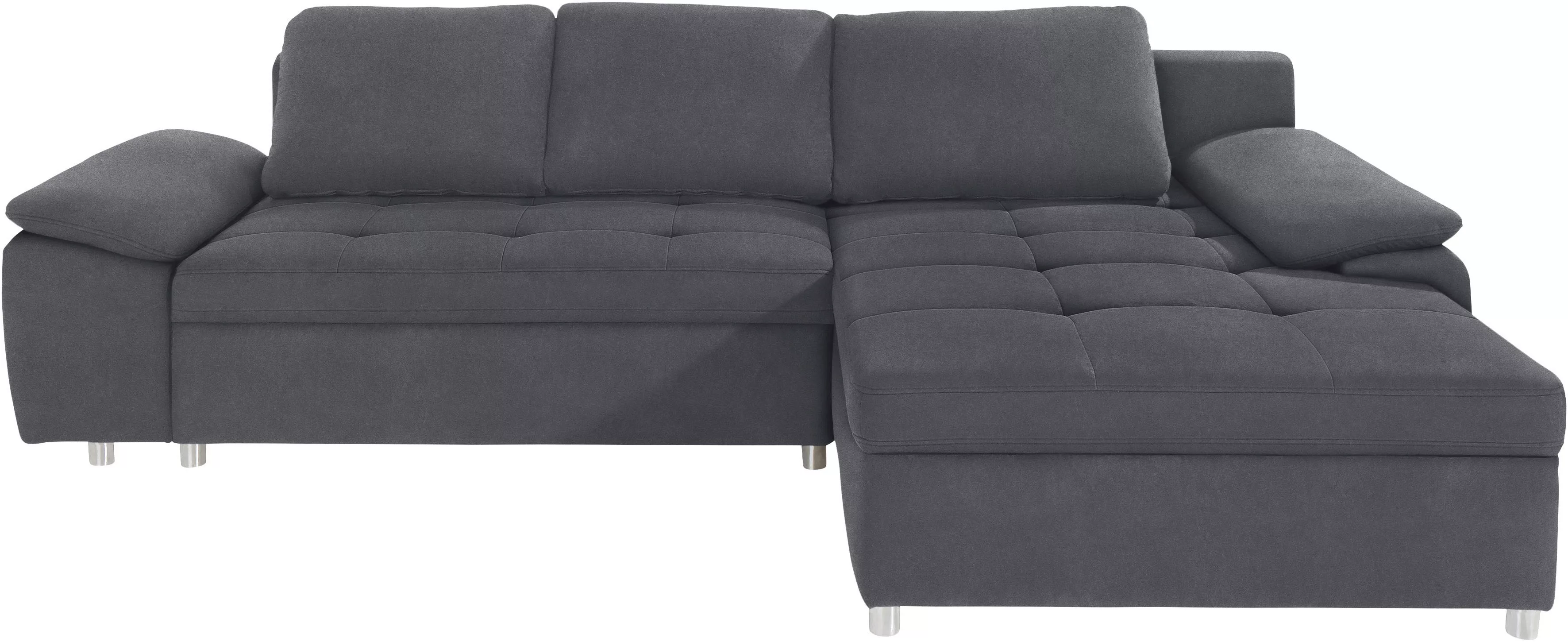 sit&more Ecksofa »Labene L-Form«, wahlweise mit Bettfunktion und Bettkasten günstig online kaufen