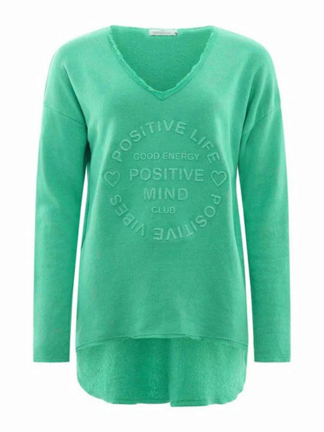 Zwillingsherz Sweatshirt Positive Mind (1-tlg) Plain/ohne Details günstig online kaufen