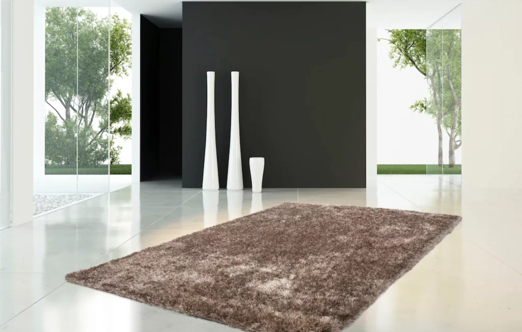 Kayoom Hochflor-Teppich »Diamond 700«, rechteckig, 45 mm Höhe, weiche Micro günstig online kaufen