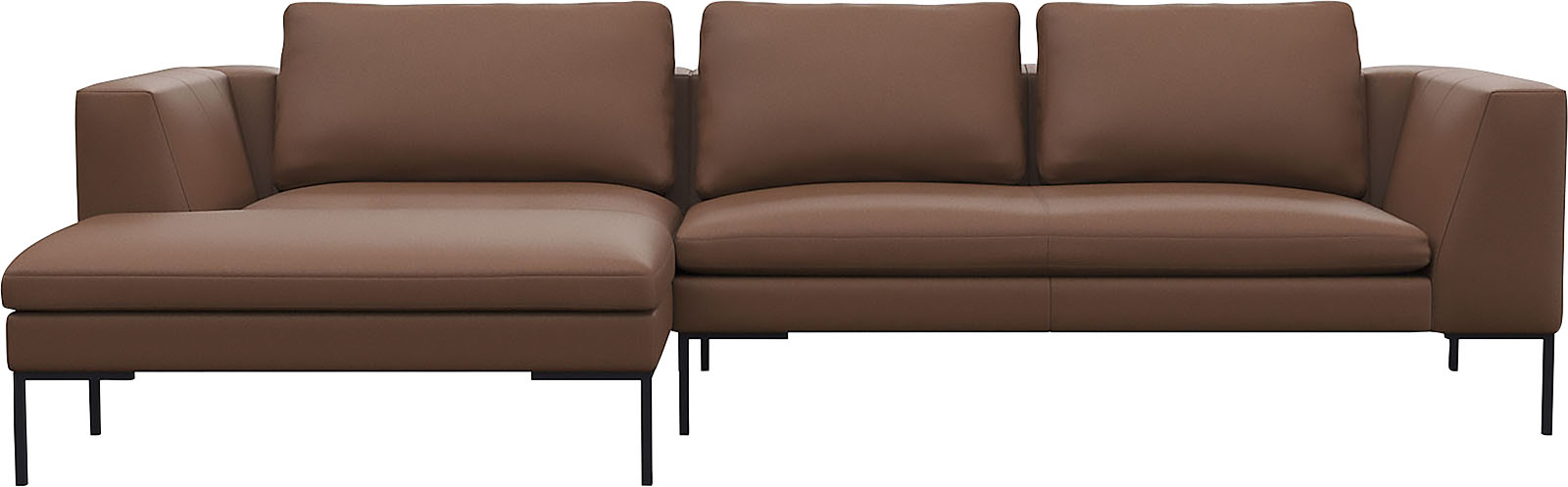 FLEXLUX Ecksofa "Loano, toller Sitzkomfort, L-Form", modernes Sofa, frei im günstig online kaufen