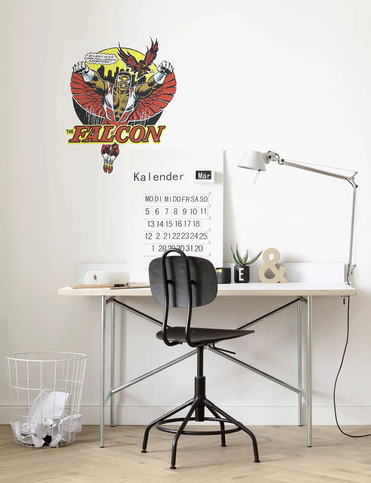 KOMAR Wandtattoo - Falcon Comic Classic  - Größe 50 x 70 cm mehrfarbig Gr. günstig online kaufen