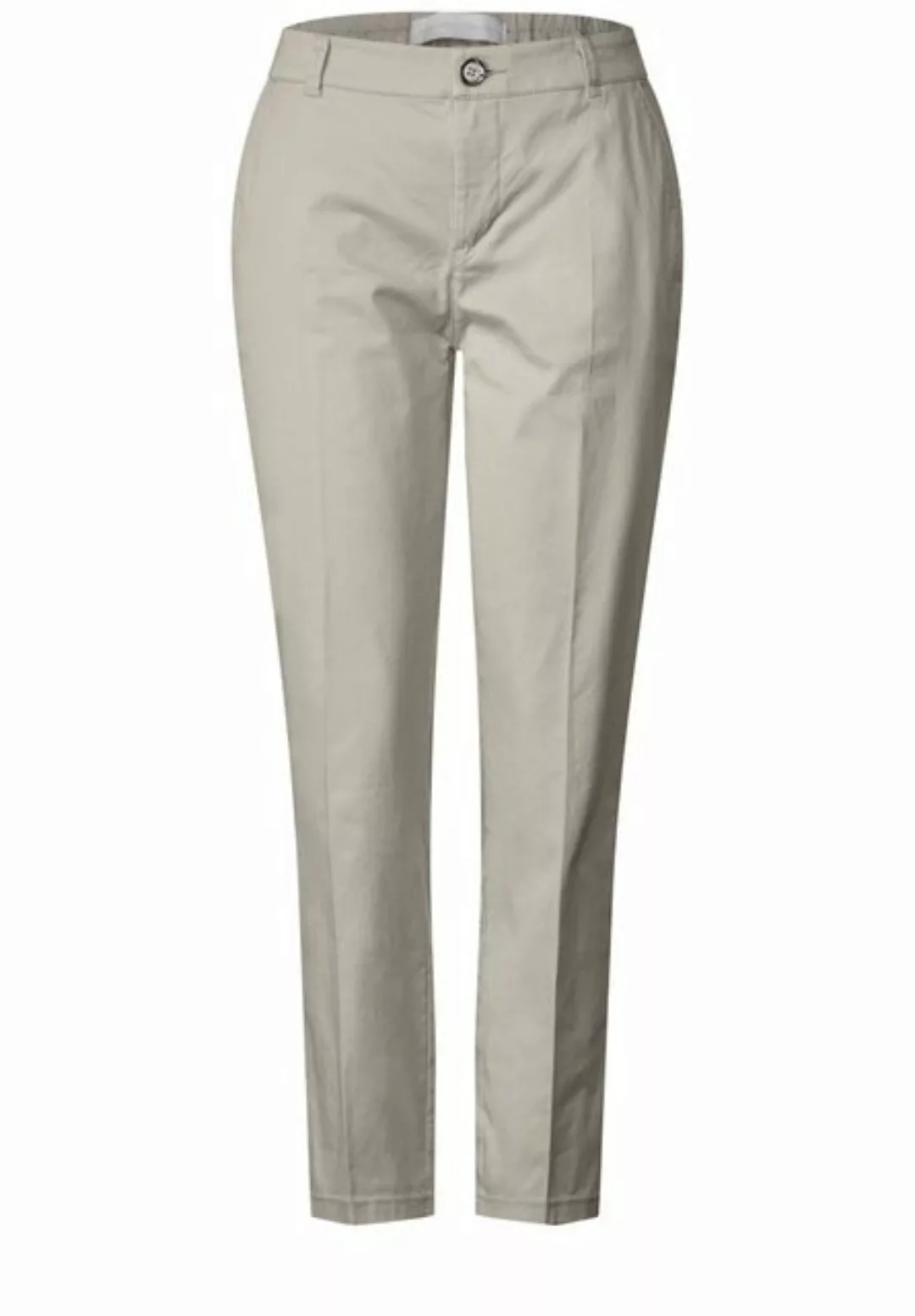 STREET ONE Stoffhose STREET ONE / Da.Casual-Hose / QR Chino peach Twill Co/ günstig online kaufen