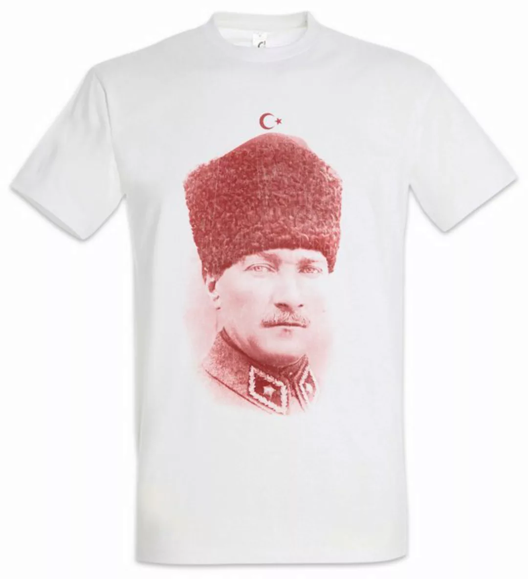 Urban Backwoods Print-Shirt AtaTürk Portrait Herren T-Shirt Mustafa Kemal A günstig online kaufen