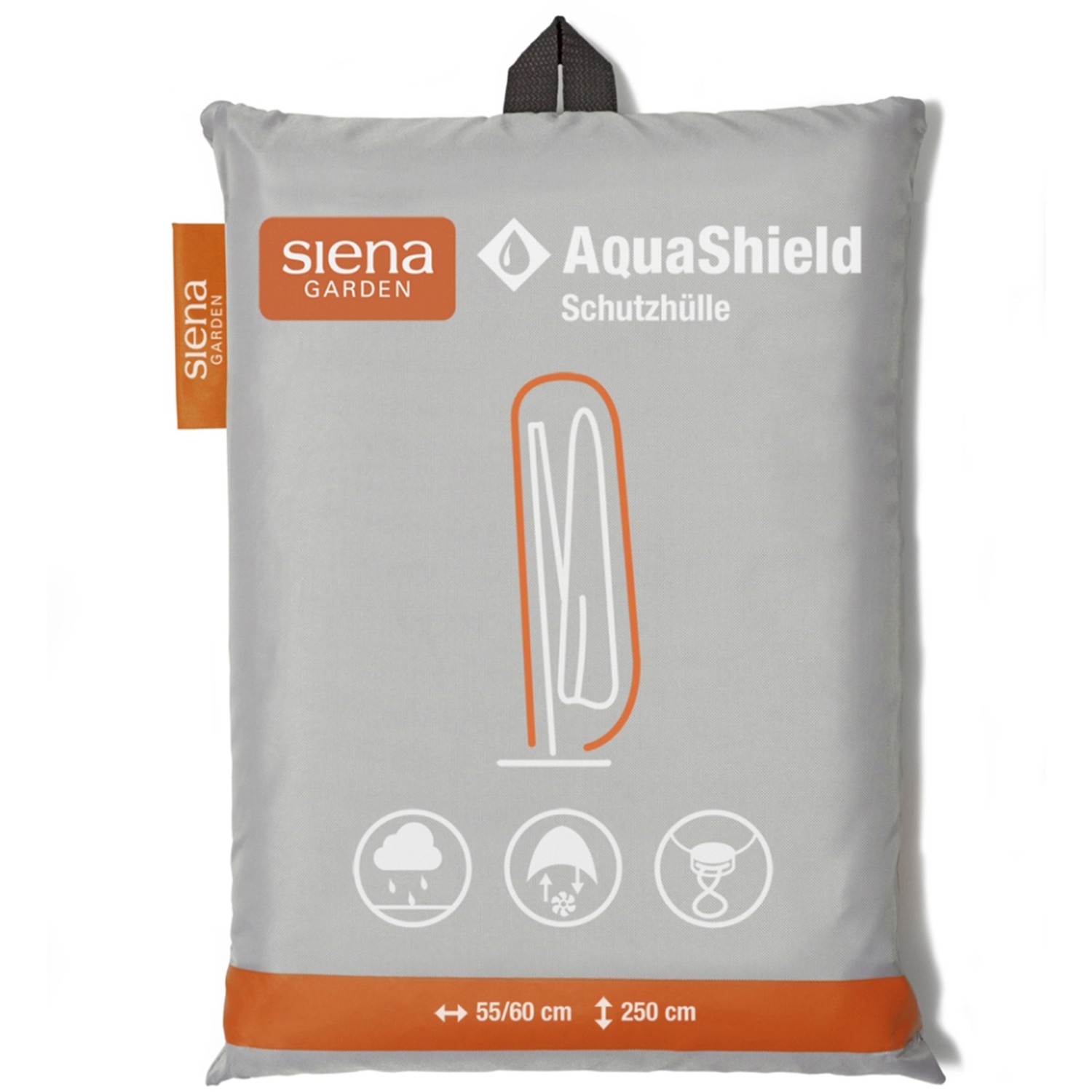 Siena Garden Schutzhülle Ampelschirm AquaShield 55 cm - 60 cm x 250 cm günstig online kaufen