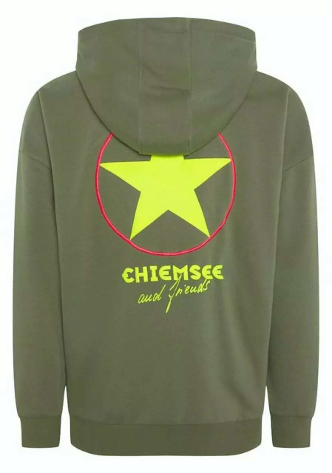 Chiemsee Kapuzensweatshirt Hoodie mit Print und Stitching 1 günstig online kaufen