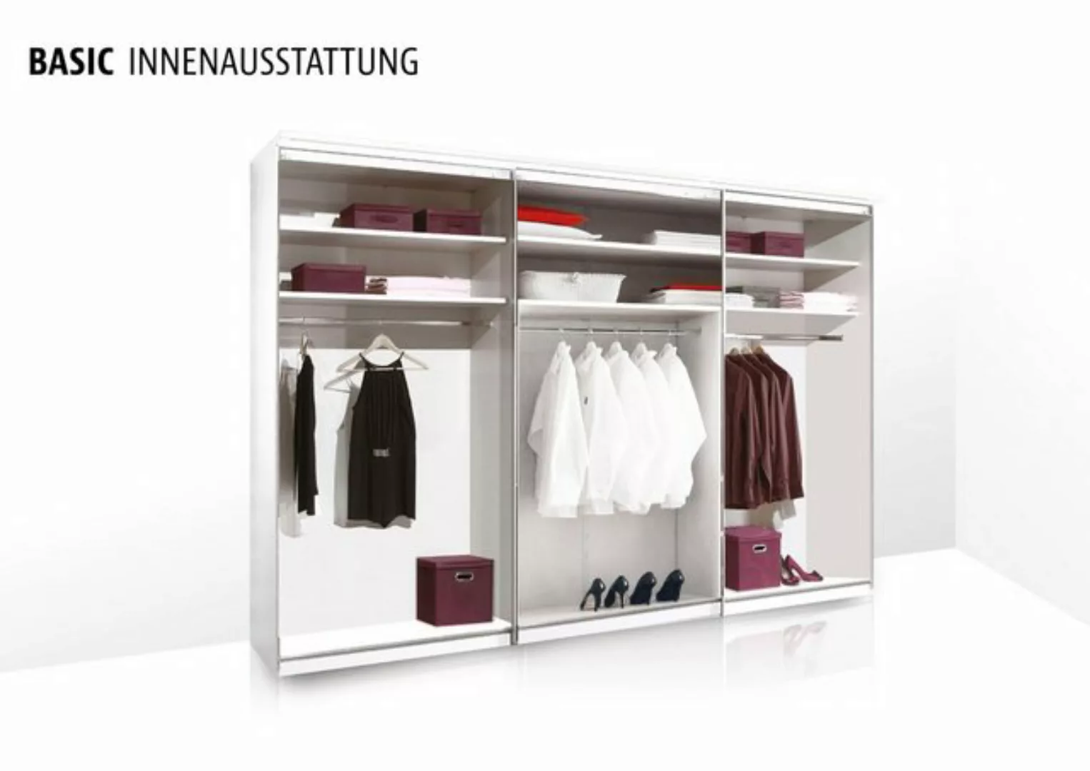 STAUD Schwebetürenschrank Sinfonie Plus, edles Design in hochwertiger Quali günstig online kaufen