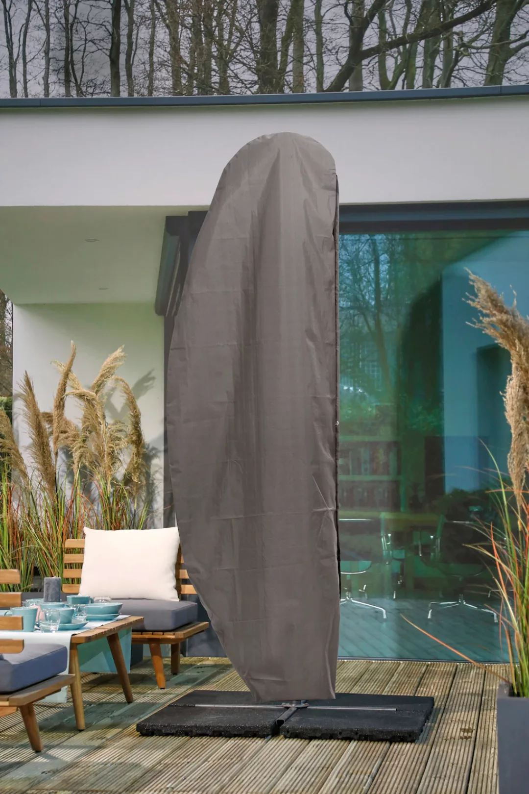 winza outdoor covers Sonnenschirm-Schutzhülle, für Schirme bis ø 400 cm günstig online kaufen