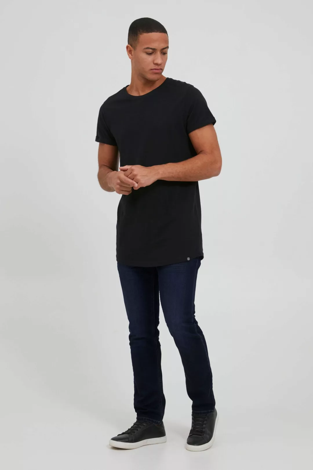 !Solid Slim-fit-Jeans Basic Slim Fit Jeans Black Denim Pants SDTot (1-tlg) günstig online kaufen