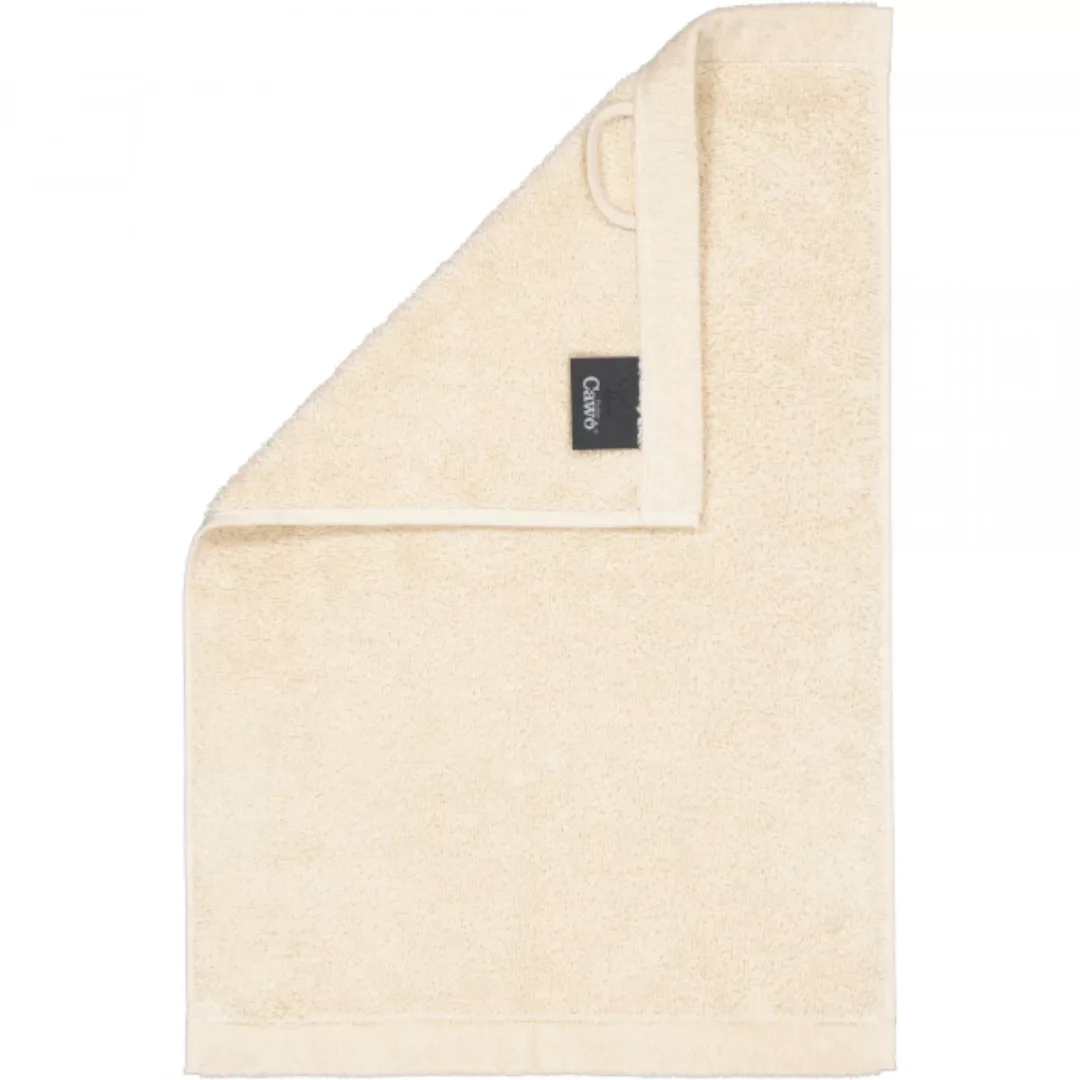 Cawö Handtücher Life Style Uni 7007 - Farbe: beige - 370 - Gästetuch 30x50 günstig online kaufen